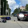 В Саратовской области с мотоциклиста слетели кроссовки при ДТП
